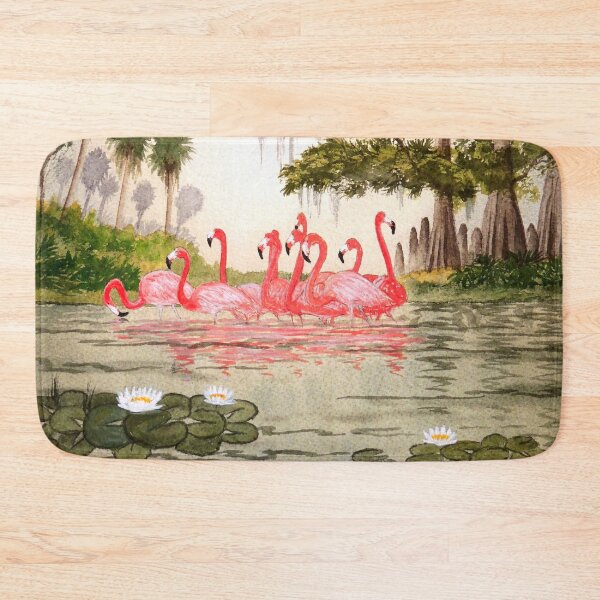Item preview, A Flamboyance Of Flamingos designed and sold by William Holkham.