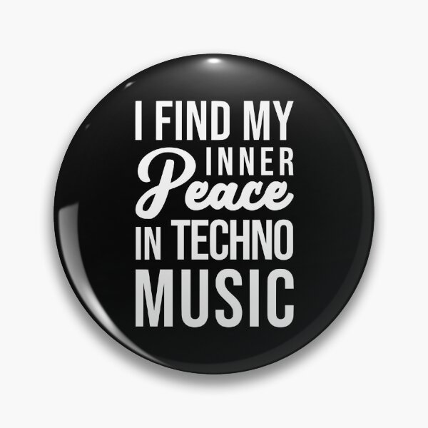 Item preview, I Find My Inner Peace In Techno Music Fan Lover Listener designed and sold by JackCurtis1991.