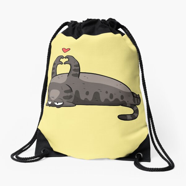 Cat lover Drawstring Bag