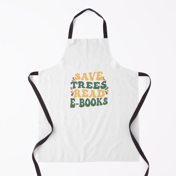 Item preview, SAVE TREES READ E-BOOKS FOR E-BOOK LOVERS designed and sold by The Bookworm Store.