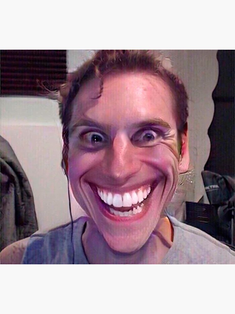 "jerma sus face meme" Metal Print for Sale by michaalec | Redbubble