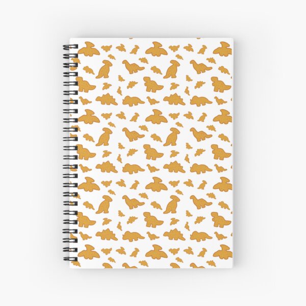 Dino Chicken Nuggets Spiral Notebook