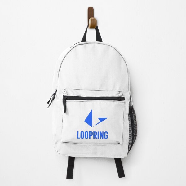 Item preview, Loopring LRC Crypto Altcoin - Clean Vertical Blue Logo designed and sold by CryptoMoods.