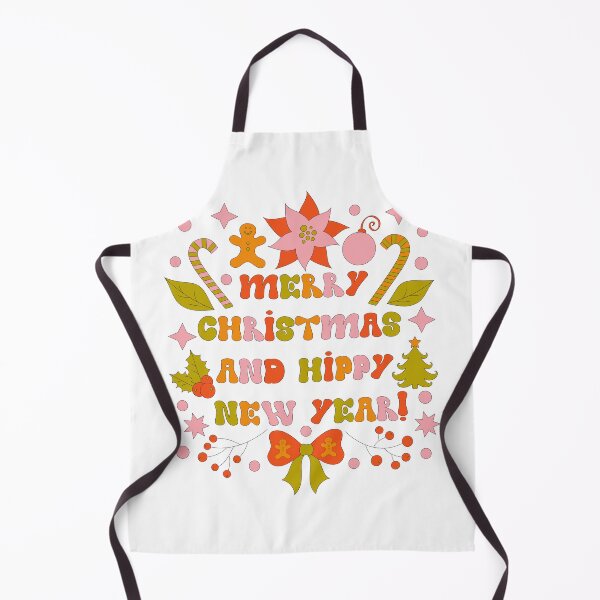 Item preview, Merry Christmas and Hippy New Year designed and sold by MollyJaneArt.