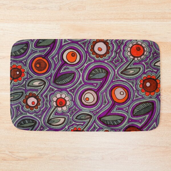 Item preview, Wallflower Wallpaper Carmine Bulbs designed and sold by Sarah Kurdila.