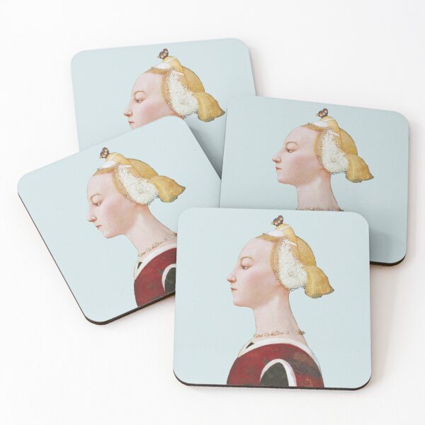 Item preview, Master of the Castello Nativity's Portrait of a Lady designed and sold by BeaSchoney.