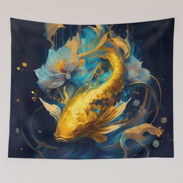 Item preview, Gold Koi designed and sold by SeriMurata.