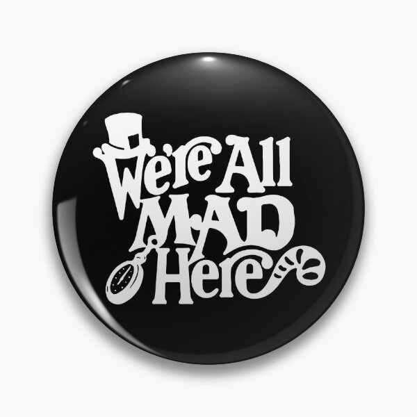 Item preview, Womens Smiling Cat Tee We're All Mad Here designed and sold by SpookySeasonTee.