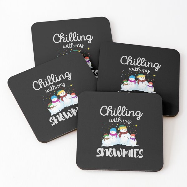 Item preview, Chilling With My Snowmies | Christmas Snowman Quotes designed and sold by BarbiePearl.