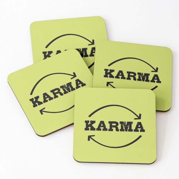 Item preview, Single-word-caption-t-shirt-karma designed and sold by MissDewi.