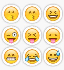 Pegatina Smilies Emoji (Paquete B)