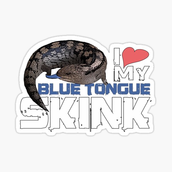 Item preview, Blue Tongue Skink Reptile Pet comic designed and sold by gunther verbruggen.