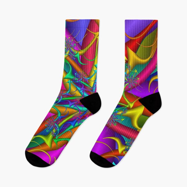 Item preview, Colorful Fireworks Fractal designed and sold by pinkal.