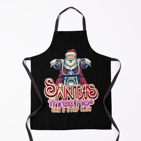 Item preview, SANTA’s Three HOs STRIP Club - Christmas (Adult theme) Funny Logo! designed and sold by RetroTeeStudio.