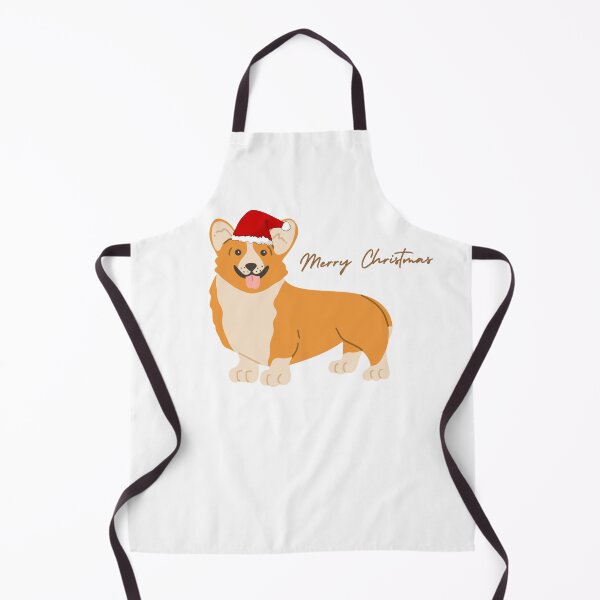 Item preview, Christmas Corgi designed and sold by MollyJaneArt.