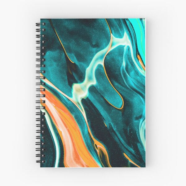 Item preview, Cuadro abstracto verde-blanco-naranja designed and sold by Experience21.