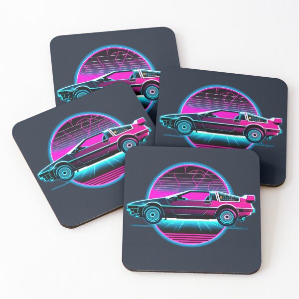 Item preview, Vaporwave Delorean designed and sold by Le-Freak.