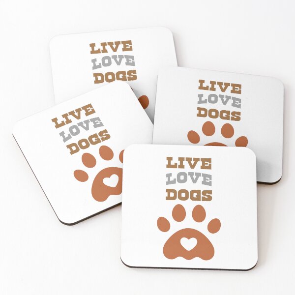 Item preview, Live love dogs designed and sold by SeniorPrint99.