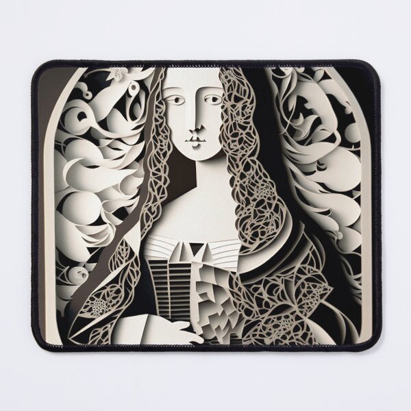 Item preview, Paper Craft Mona Lisa  designed and sold by Aspectvs.
