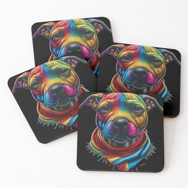 Item preview, Dogs of Color - #1 (Pittbull) designed and sold by Imagequest.