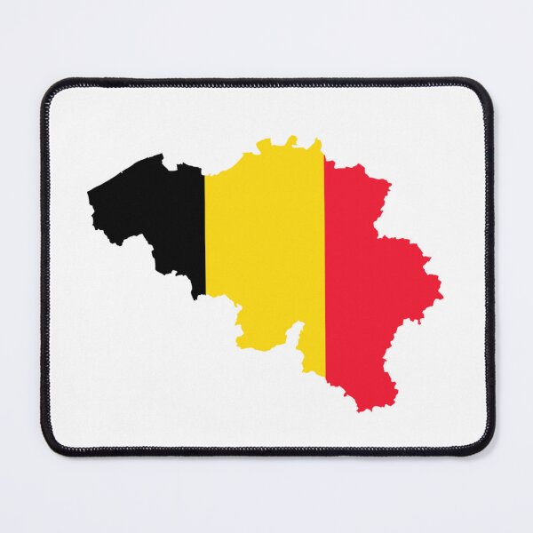 Item preview, Belgium Flag Map designed and sold by Deasdw1.