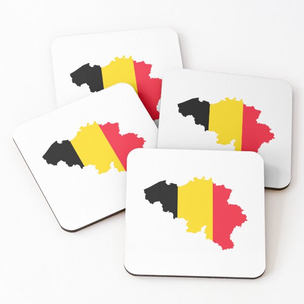 Item preview, Belgium Flag Map designed and sold by Deasdw1.
