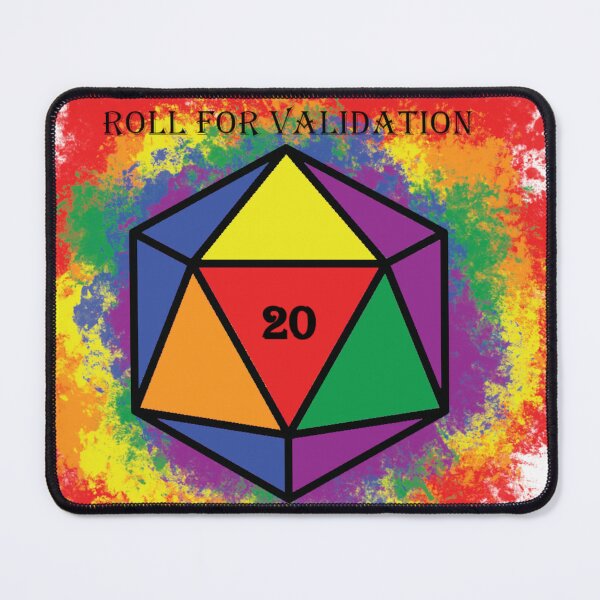 Item preview, Roll For Validation: Rainbow Pride designed and sold by Izayo-Darke1.