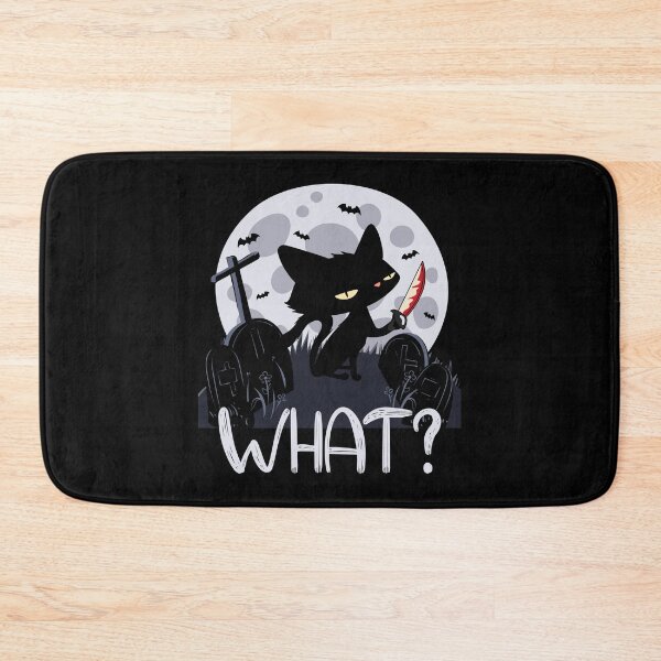 Item preview, Black gothic cat in the moonlight graveyard designed and sold by Rev-Style.