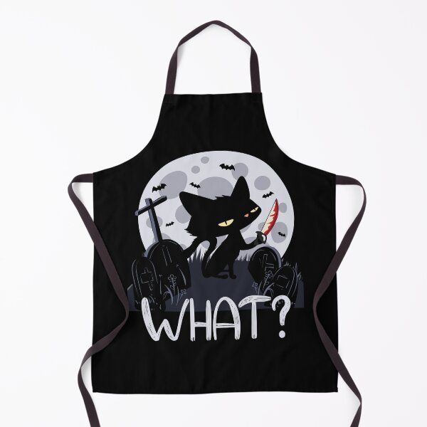 Item preview, Black gothic cat in the moonlight graveyard designed and sold by Rev-Style.