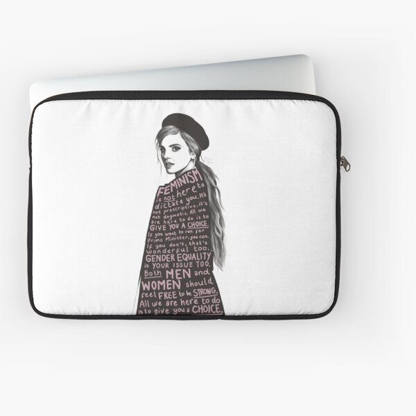 Emma Watson Feminism Design Laptop Sleeve