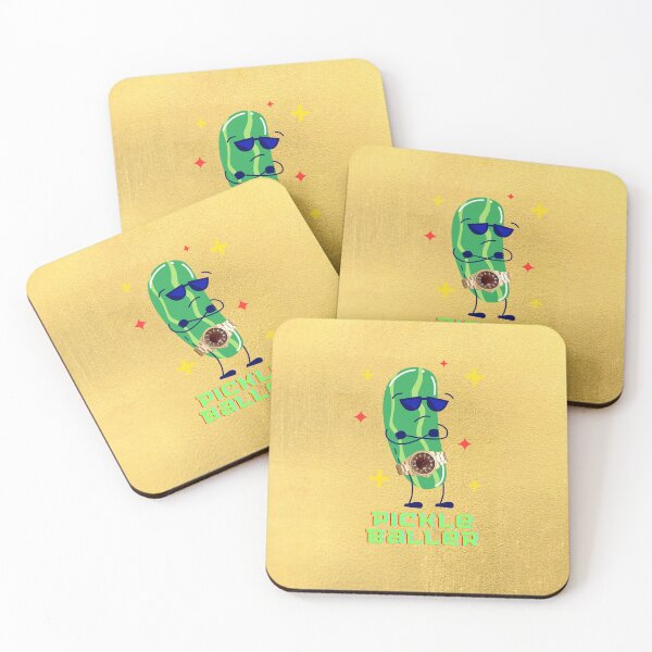 Item preview, Pickle Baller Gold Background Edition designed and sold by Olivvier.