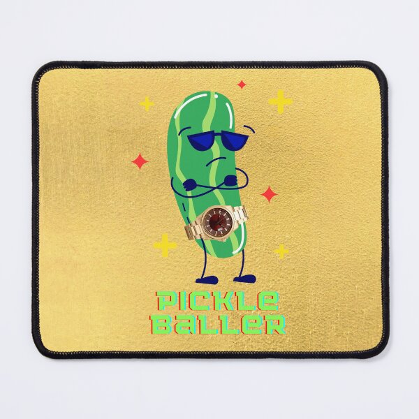 Item preview, Pickle Baller Gold Background Edition designed and sold by Olivvier.