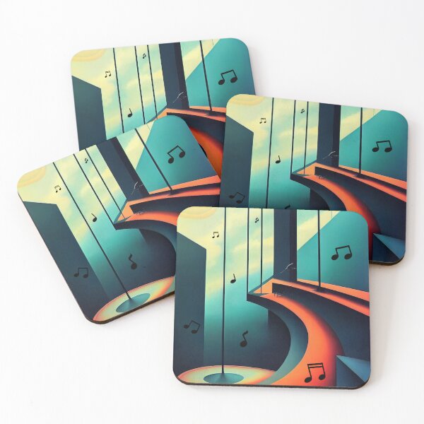 Item preview, The Surrealistic Music Scene with Notes designed and sold by KOTOdesign.