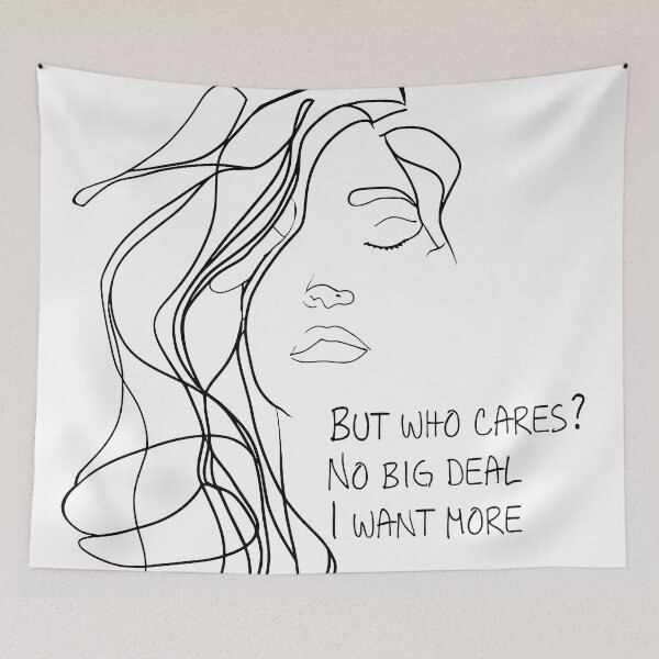 Item preview, Ariel line drawing designed and sold by PrintPhrases.