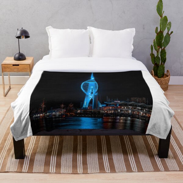 Item preview, Spinnaker Tower at Night designed and sold by Shot-By-Reedy.