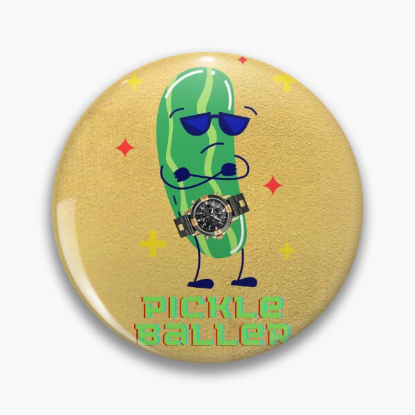 Item preview, Pickle Baller Gold Background Edition 2 designed and sold by Olivvier.