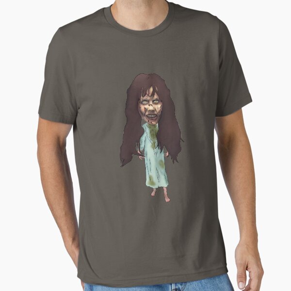 Item preview, The Exorcist Regan Macneil  Inspired Horror Illustration designed and sold by MelancholyDoll.