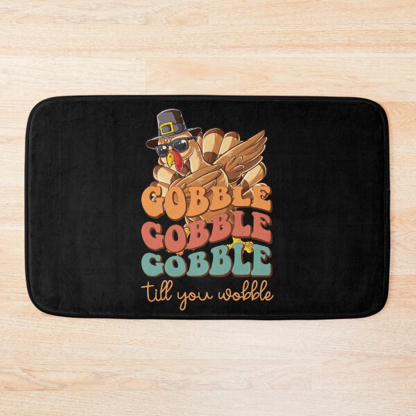 Item preview, Thanksgiving Gobble Till You Wobble Turkey Dabbing designed and sold by RockBeeDesigns.