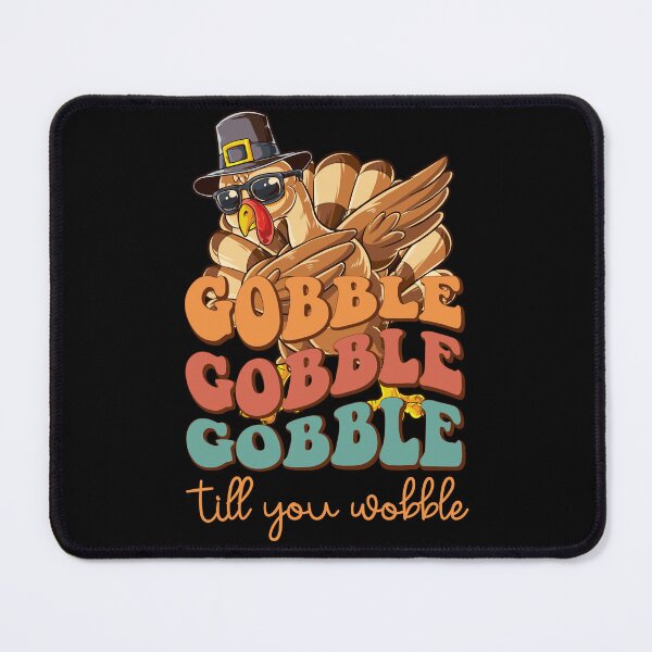 Item preview, Thanksgiving Gobble Till You Wobble Turkey Dabbing designed and sold by RockBeeDesigns.