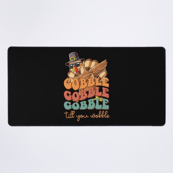 Item preview, Thanksgiving Gobble Till You Wobble Turkey Dabbing designed and sold by RockBeeDesigns.