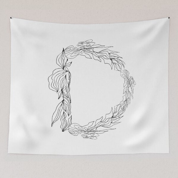 Item preview, D (CDF ALPHABET) designed and sold by HoneyGraphics.