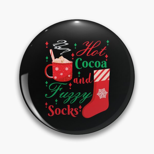 Item preview, Hot cocoa and fuzzy socks - winter sticker design designed and sold by bluehatgraphics.