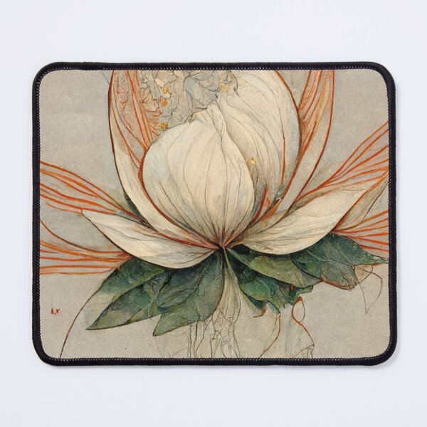 Item preview, art nouveau style floral illustration designed and sold by B-outfiters.