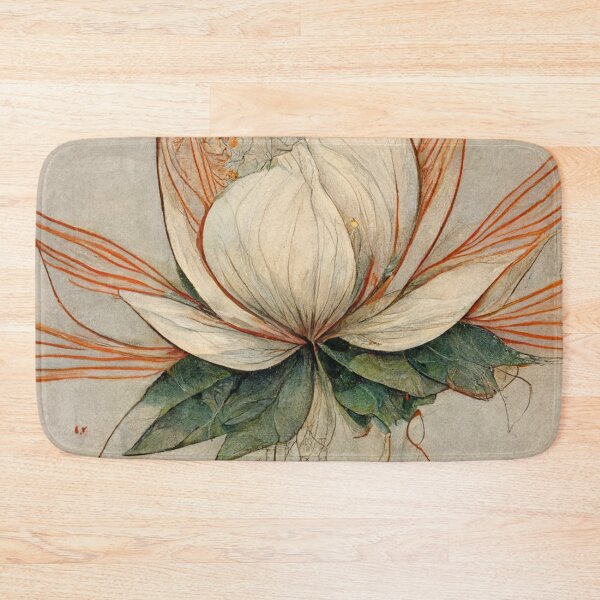 Item preview, art nouveau style floral illustration designed and sold by B-outfiters.