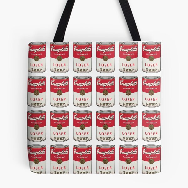 Item preview, Round 2 Loser SOUP Cambell's Loser Soup Andy Warhol Soup Tilley Soup Soup Loser Picasso Can designed and sold by Tyler Tilley.