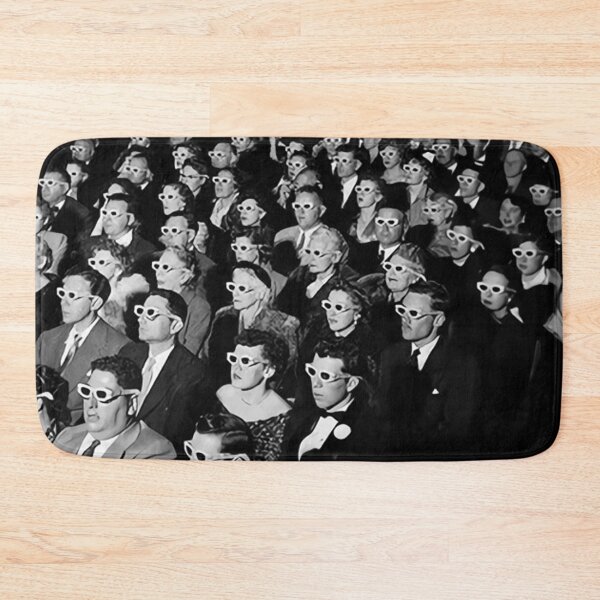 Item preview, Movie Audience Wearing 3d Glasses designed and sold by jacobjcc.