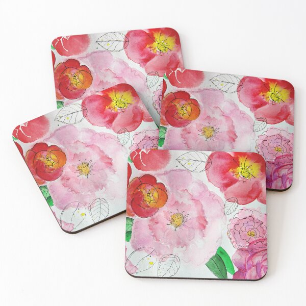 Item preview, Beautiful flowers, watercolor designed and sold by annamiss.