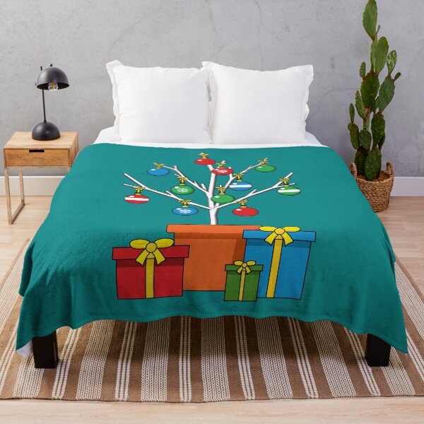 Item preview, Minimal Christmas Tree with Presents designed and sold by BirdAtWork.
