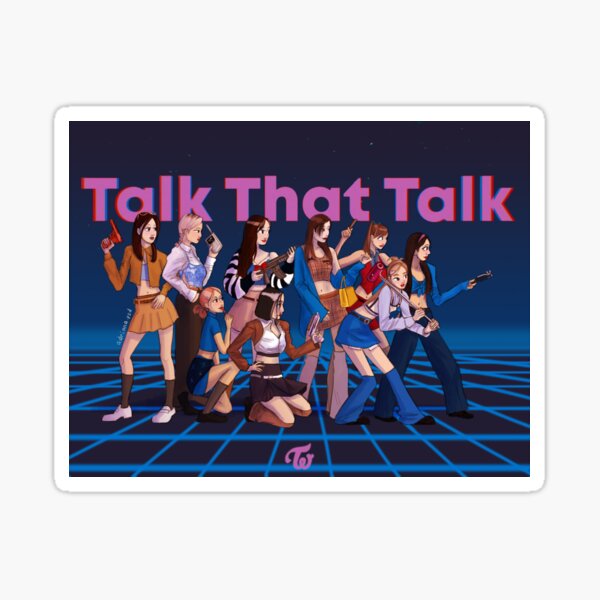 talk that talk Sticker