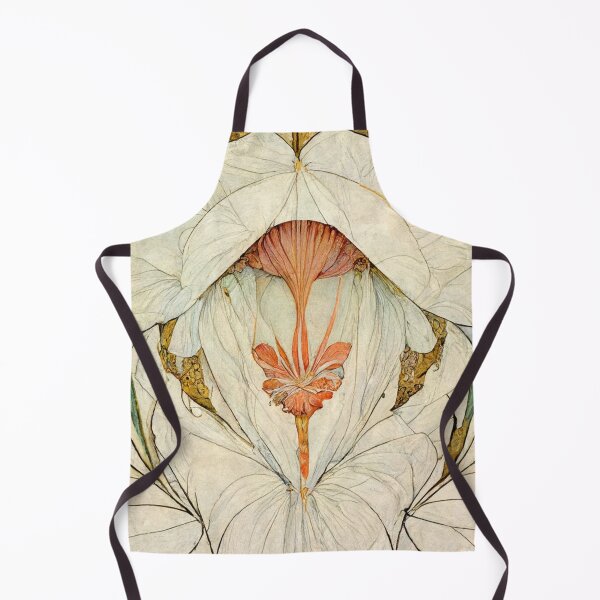 Item preview, art nouveau style floral illustration designed and sold by B-outfiters.